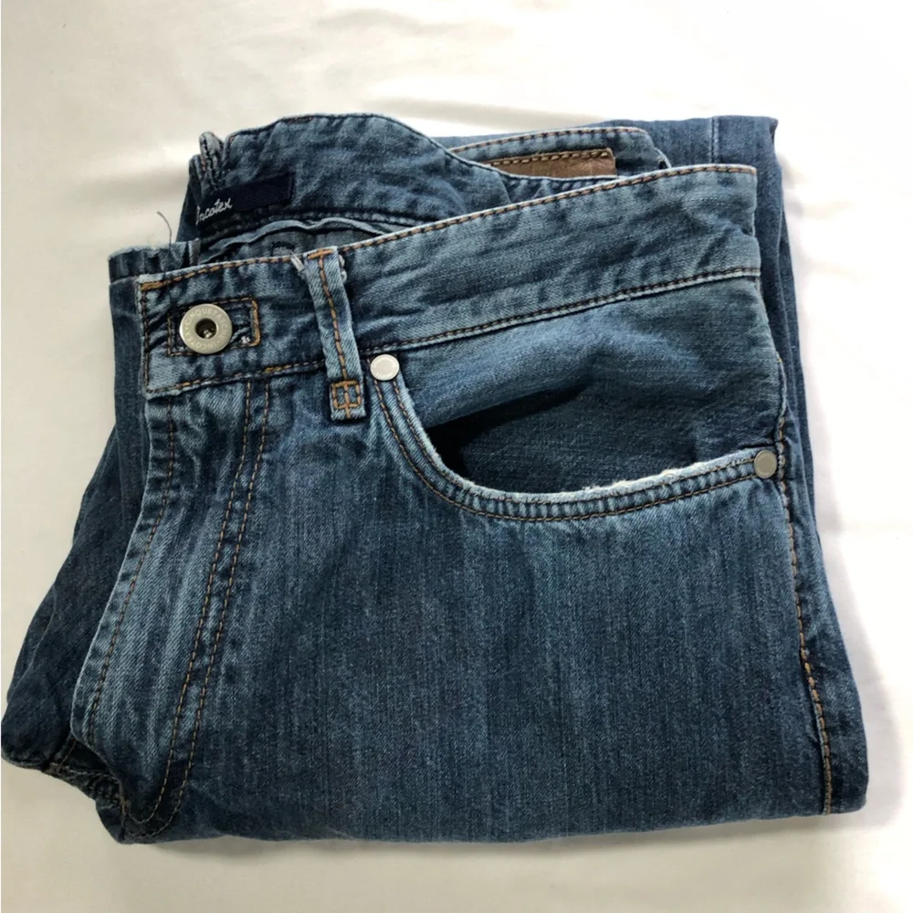 Incotex five regular straight leg 34x30 mens jeans cotton casual minimalist